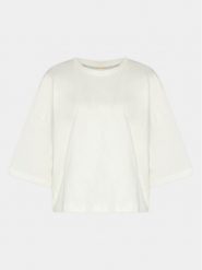Outhorn T-Shirt OTHAW23TTSHF0838 Biały Regular Fit. Białe t-shirty Outhorn, s, bez wzorów, z bawełny, bez kołnierzyka, bez ramiączek. Za 49.99 zł.