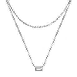 Glanzstücke München Kette mit Anhänger Sterling Silber gelbgold Zirkonia weiß Naszyjniki 1 ct Damski. Białe naszyjniki Glanzstücke München, z materiału, z cyrkonią, srebrne. Za 449.99 zł.