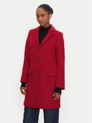 United Colors Of Benetton Płaszcz wełniany 2U62DN062 Czerwony Regular Fit. Czerwone płaszcze United Colors Of Benetton, na zimę, bez wzorów, z syntetyku, bez kaptura. Za 739.99 zł.