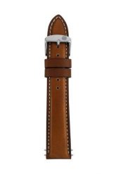 Pasek skórzany Zeppelin jasnobrązowy, 20 mm. Brązowe zegarki sportowe Zeppelin. Za 253.99 zł.