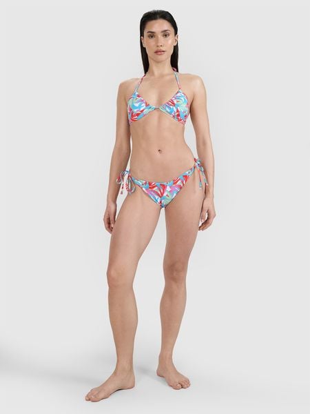 4F Dół od bikini damski - multikolor XL. Bikini 4f, bez wzorów, z elastanu, eleganckie. Za 49.99 zł.