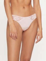 Hunkemöller Stringi Andrea 205413 Różowy. Czerwone stringi Hunkemöller, bez wzorów, z syntetyku. Za 39.99 zł.