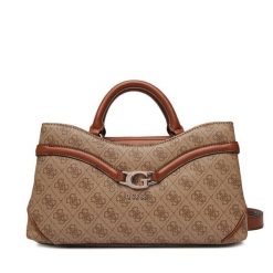 Torebka Guess. Brązowe torebki klasyczne Guess, z aplikacjami, klasyczne, bez dodatków. Za 489.99 zł.