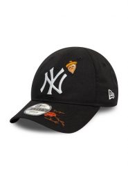 New Era Czapka z daszkiem Toddler Icon 9Forty 60565303 Czarny. Czarne czapki z daszkiem New Era, bez wzorów, z bawełny. Za 69.99 zł.