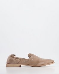BALERINY Z NITAMI 3194 TEXAS CEMEN. Baleriny Venezia, bez wzorów, ze skóry, bez obcasa, bez zapięcia. Za 299.00 zł.