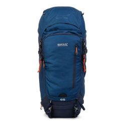 Plecak Turystyczny Highton V2 65L. Niebieskie plecaki Regatta, bez wzorów, bez dodatków. Za 360.99 zł.