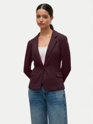 Vero Moda Marynarka Julia 10154123 Fioletowy Regular Fit. Fioletowe marynarki i żakiety Vero Moda, bez wzorów, z bawełny, bez ramiączek. Za 169.99 zł.