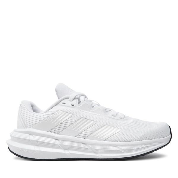Buty do biegania adidas. Białe buty do biegania adidas, bez wzorów, bez zapięcia, do biegania. Za 239.99 zł.