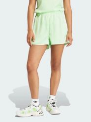 Adidas Szorty dresowe "Originals Satin Sprint" w kolorze zielonym rozmiar: S. Zielone szorty adidas, bez wzorów, z dresówki, do biegania. Za 84.99 zł.