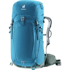 Plecak turystyczny Deuter Trail Pro 36 - wave/ivy. Niebieskie plecaki Deuter, bez wzorów, bez dodatków. Za 833.99 zł.