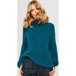 Sweter z domieszką wełny i moheru - Turkusowy. Swetry marki DOMYOS. W wyprzedaży za 99.99 zł.