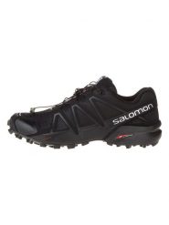 SALOMON Buty "Speedcross 4" w kolorze czarnym do biegania rozmiar: 39 1/3. Czarne buty do biegania Salomon, bez wzorów, bez zapięcia, do biegania. Za 294.97 zł.