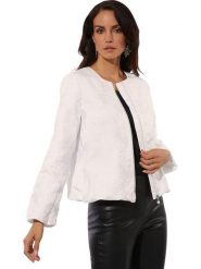 WITT WEIDEN Kardigan w kolorze białym rozmiar: 40. Białe swetry WITT WEIDEN, bez wzorów, bez ramiączek. Za 126.99 zł.