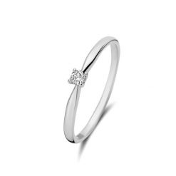 Isabel Bernard Pierścionek Isabel Bernard De La Paix Céline - białe złoto - diament 0.05 karata Pierścionki 1 ct Damski. Białe pierścionki Isabel Bernard, z diamentem, złote. Za 2,044.99 zł.