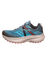Saucony Buty "Ride 15" w kolorze antracytowo-fioletowym do biegania rozmiar: 38. Czarne buty treningowe Saucony, bez wzorów, z materiału, bez zapięcia, do biegania. Za 319.22 zł.