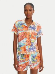 Banana Moon Koszula Sienna Aquafies MKA10 Kolorowy Regular Fit. Koszule Banana Moon, m, bez wzorów, z bawełny, bez kołnierzyka, bez ramiączek. Za 289.99 zł.