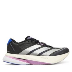 Buty do biegania adidas. Czarne buty do biegania adidas, bez wzorów, bez zapięcia, do biegania. Za 529.99 zł.