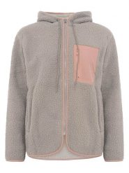 Zwillingsherz Kurtka polarowa "Classic" w kolorze szarym rozmiar: XL. Szare kurtki Zwillingsherz, xl, bez wzorów, z polaru, bez kaptura. Za 157.73 zł.