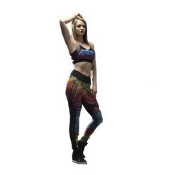 Damskie legginsy Dorawon Mandala. Czerwone legginsy DORAWON, bez wzorów, sportowe. Za 450.00 zł.