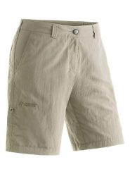 Maier Sports Szorty funkcyjne "Nidda" w kolorze beżowym rozmiar: 42. Brązowe szorty sportowe Maier Sports, bez wzorów, z materiału, outdoorowe. Za 250.95 zł.