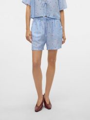 Vero Moda Szorty w kolorze błękitnym rozmiar: M. Niebieskie szorty Vero Moda, bez wzorów. Za 79.40 zł.