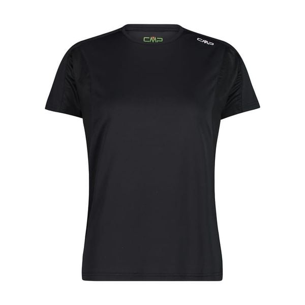 Koszulka damska turystyczna CMP 33N5576. Czarne t-shirty sportowe CMP, l, bez wzorów, bez ramiączek. W wyprzedaży za 111.99 zł.