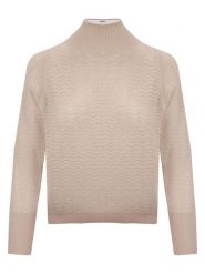 Malo Optimum Sweter w kolorze jasnoróżowym rozmiar: S. Brązowe swetry Malo Optimum, s, bez wzorów, z kaszmiru, bez ramiączek. Za 304.99 zł.