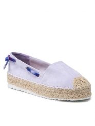 Jenny Fairy Espadryle WSS20530-01 Fioletowy. Fioletowe espadryle Jenny Fairy, bez wzorów, z materiału, bez obcasa. Za 59.99 zł.