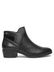 Pikolinos Botki W1U-8732C2 Czarny. Czarne botki Pikolinos, bez wzorów, ze skóry, bez obcasa, na płaskiej podeszwie, bez zapięcia. Za 659.99 zł.