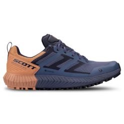 Buty trailowe damskie SCOTT SCO Kinabalu 2 GTX. Niebieskie buty do biegania Scott, bez wzorów, z gore-texu, bez zapięcia, do biegania, gore-tex. Za 536.35 zł.