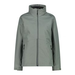 Damska kurtka wodoodporna CMP. Niebieskie kurtki CMP, bez wzorów, sportowe, bez kaptura. W wyprzedaży za 440.00 zł.