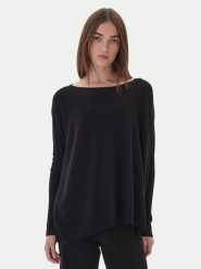Kontatto Sweter 3M0802C Czarny Relaxed Fit. Czarne swetry Kontatto, m, bez wzorów, z syntetyku, bez ramiączek. Za 299.99 zł.