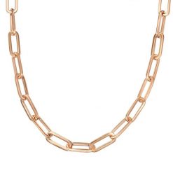 Lulu & Jane Łańcuszek z Stop metali w Różowy złoty Naszyjniki 1 ct Damski. Czerwone łańcuszki Lulu & Jane, z materiału, złote. Za 419.99 zł.