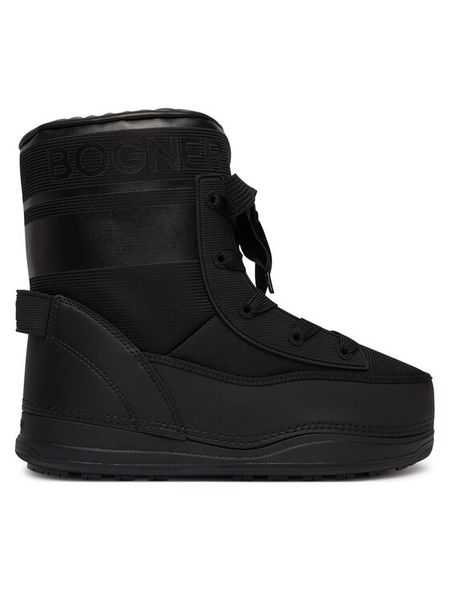 Bogner Śniegowce La Plagne 21 32547044 Czarny. Czarne śniegowce Bogner, bez wzorów, ze skóry, bez zapięcia. Za 1,649.00 zł.