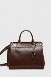 Guess torebka kolor brązowy. Brązowe shopper bag Guess, z aplikacjami, bez dodatków. Za 789.99 zł.