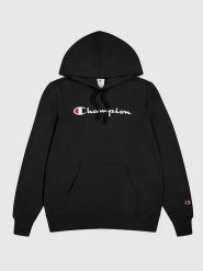 Champion Bluza w kolorze czarnym rozmiar: XL. Czarne bluzy Champion, xl, bez wzorów, bez ramiączek, z kapturem. Za 114.71 zł.
