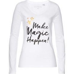 T-shirt bonprix biały. T-shirty marki 4f. Za 34.99 zł.