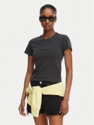 RVCA T-Shirt Forever 23B352509 Czarny Regular Fit. Czarne t-shirty RVCA, m, bez wzorów, z bawełny, bez kołnierzyka, bez ramiączek. Za 139.99 zł.