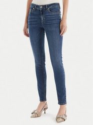 Liu Jo Jeansy UF5013 D0236 Niebieski Bottom Up Fit. Niebieskie jeansy Liu Jo, bez wzorów, z bawełny. Za 539.99 zł.