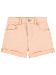 Levi's Kids Szorty dżinsowe w kolorze pomarańczowym rozmiar: 116. Pomarańczowe szorty Levi's Kids, z aplikacjami, ze skóry, klasyczne. Za 83.81 zł.