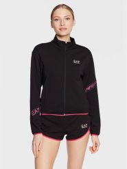 EA7 Emporio Armani Bluza 3RTM41 TJKWZ 1200 Czarny Regular Fit. Czarne bluzy EA7 Emporio Armani, m, bez wzorów, z syntetyku, bez kaptura. Za 379.99 zł.