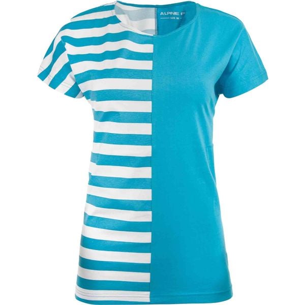 Stylowa Koszulka Damska Alpine Pro Hooteda L - Oddychająca i Komfortowa. Białe t-shirty sportowe Alpine Pro, l, bez wzorów, z bawełny, bez ramiączek. Za 130.99 zł.