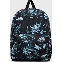 Vans plecak kolor czarny duży wzorzysty. Czarne plecaki Vans, bez wzorów, do ręki, bez dodatków. Za 179.99 zł.
