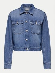 ONLY Kurtka jeansowa Lumi 15339977 Niebieski Regular Fit. Niebieskie kurtki ONLY, m, bez wzorów, z bawełny, bez kaptura. Za 169.99 zł.