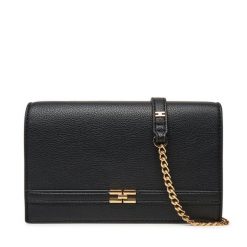 Torebka Elisabetta Franchi. Czarne kopertówki Elisabetta Franchi, bez wzorów, wizytowe, bez dodatków. Za 999.99 zł.