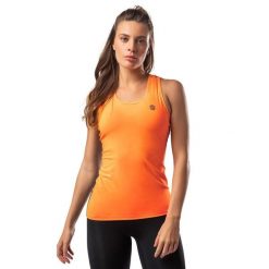 Koszulka tank top fitness damska All Star. Brązowe topy SIROKO, xs, bez wzorów, retro, bez kołnierzyka, bez ramiączek. Za 87.40 zł.