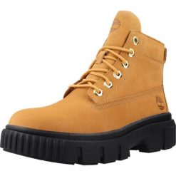 Buty trekkingowe Timberland Greyfield Damskie Brązowe. Brązowe trekkingi Timberland, bez wzorów, z materiału, bez zapięcia. Za 574.85 zł.