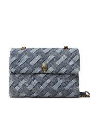Kurt Geiger Torebka Large Kensington Soft 9796588669 Granatowy. Niebieskie torebki klasyczne Kurt Geiger, bez wzorów, z materiału, bez dodatków. Za 899.99 zł.