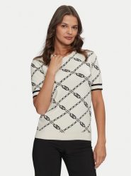 Rinascimento Sweter CFM0011632003 Écru Regular Fit. Swetry Rinascimento, l, bez wzorów, z wiskozy, bez ramiączek. Za 219.99 zł.