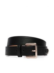 Guess Pasek BW9488 P6430 Czarny. Czarne paski Guess, z aplikacjami, ze skóry. Za 234.99 zł.